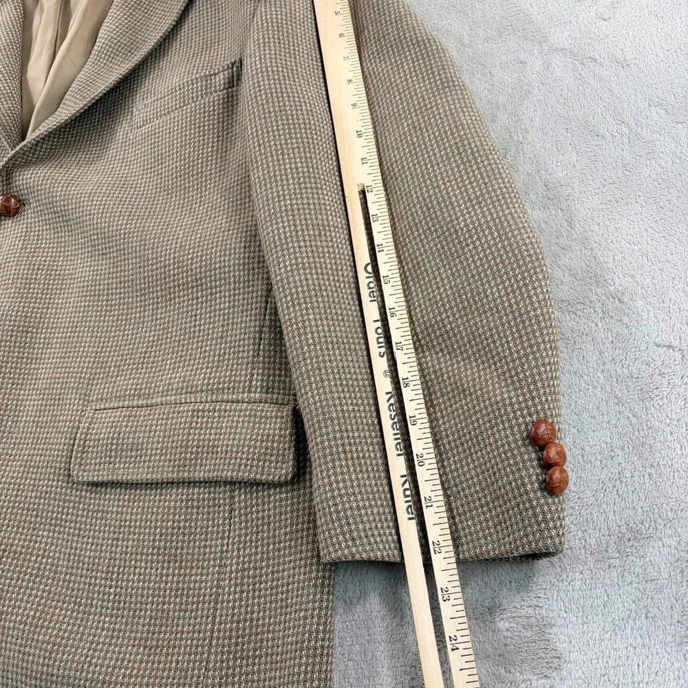 Vintage RRL Ralph Lauren Double RL Wool Tweed Sport Coat Blazer Jacket 2XL USA